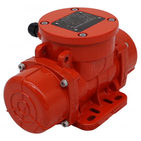 SILNIK WIBRACYJNY ELEKTROWIBRATOR MV100/3 3000 OBR 0,1kW 1kN 3-FAZOWY